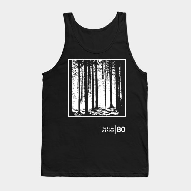 A Forest  /  Minimal Style Graphic Artwork Tank Top by saudade